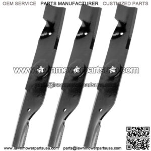 3 Set of 48" Deck Blade For Craftsman Husqvarna 532180054 532173920 539107519
