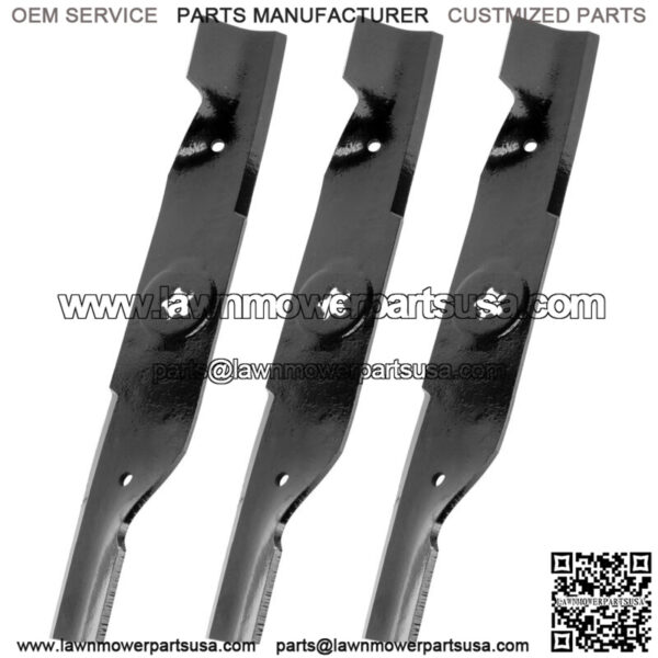 3 Set of 48" Deck Blade For Craftsman Husqvarna 532180054 532173920 539107519