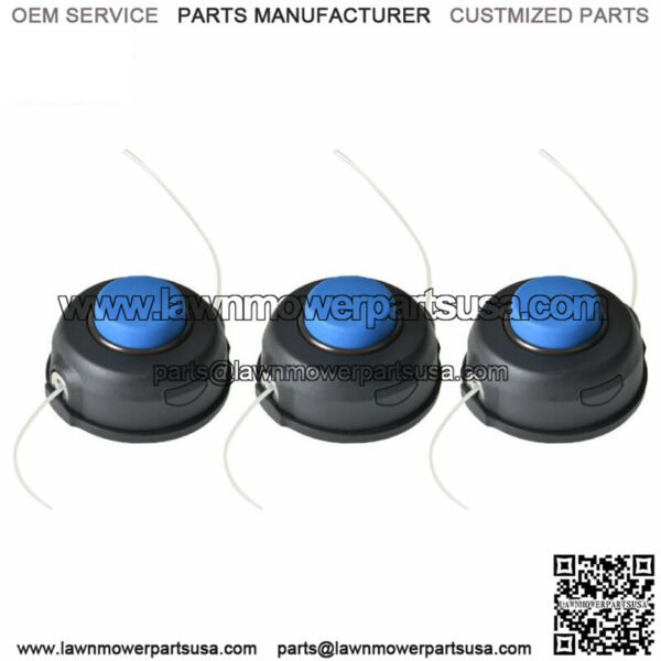 3-PACK T25 String Trimmer Head For Husqvarna Weedeater Cutter Line Head Bump - Image 3