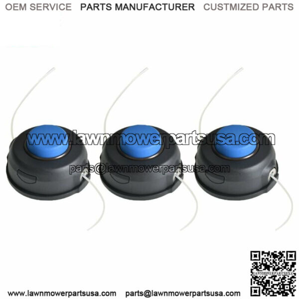 3-PACK T25 String Trimmer Head For Husqvarna Weedeater Cutter Line Head Bump - Image 4