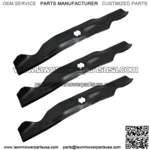 3 Pack Mulching Blades Fits Cub Cadet i1050 RZT50 LT1050 SLT1050 LTX1050 ZTT50