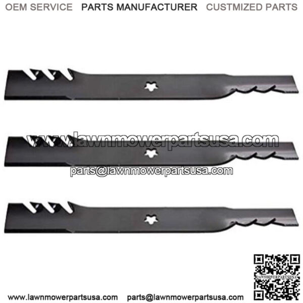 595-085 510417801 Three Blades Fits Husqvarna Zero Turn Mowers MZT-52