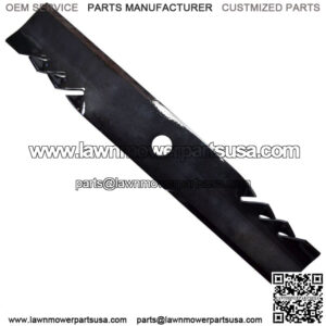 6PK 18" Toothed Blades Fits Exmark Toro Turf Tracer Lazer Lawn Mowers 52" Deck