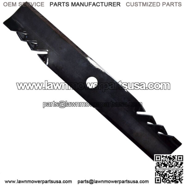 6PK 18" Toothed Blades Fits Exmark Toro Turf Tracer Lazer Lawn Mowers 52" Deck
