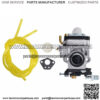Carburetor For Gas 2 Cycle 43cc Powermate PCV43 Tiller Motor Parts And Gasket - Image 2
