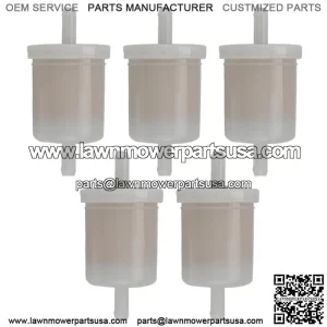 5 PACK!!!FOR KUBOTA DIESEL ENGINE FUEL FILTER PART 12581-43012 - inline filter