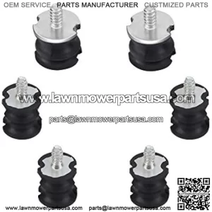 6Pcs Mount Buffer Element Chainsaw Parts AV Buffer for Husqvarna 61 66 133 136 141 272S 266 268 272XP
