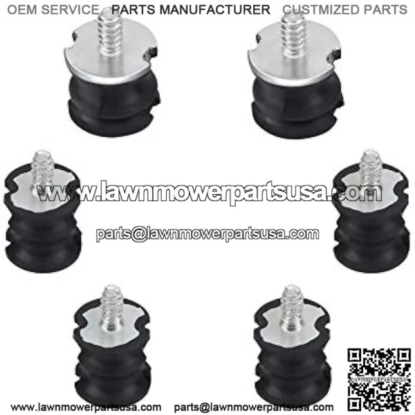 6Pcs Mount Buffer Element Chainsaw Parts AV Buffer for Husqvarna 61 66 133 136 141 272S 266 268 272XP
