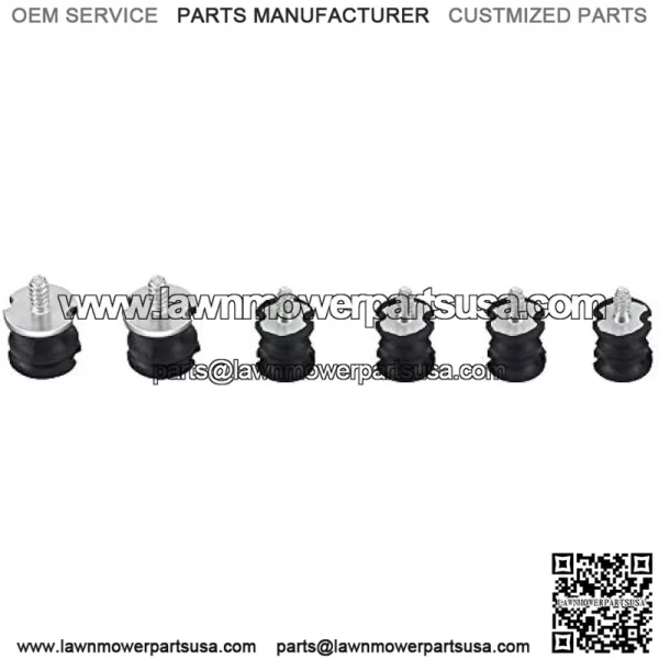 6Pcs Mount Buffer Element Chainsaw Parts AV Buffer for Husqvarna 61 66 133 136 141 272S 266 268 272XP - Image 2