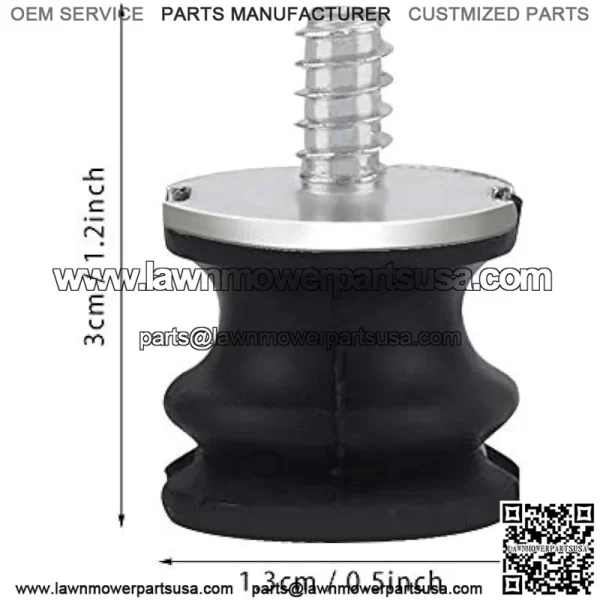 6Pcs Mount Buffer Element Chainsaw Parts AV Buffer for Husqvarna 61 66 133 136 141 272S 266 268 272XP - Image 3