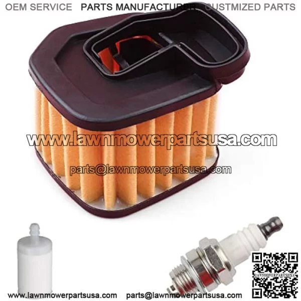 537207501 Air Filter + Fuel Filter + Spark Plug Fit for Husqvarna 570 575 576 EPA 570XP 575XP 576XP Chainsaw - Image 2