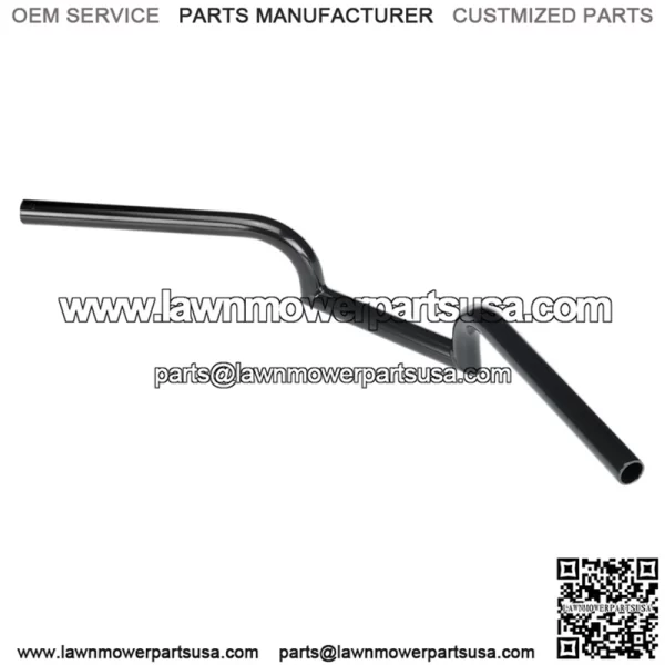 1" Handlebars slotted Black 6013-2016