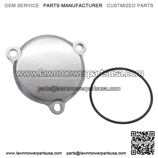 Honda Oil Filter Cover 90-00 XR600 R, 93-21 XR650 L OEM Access Cap W-ORing