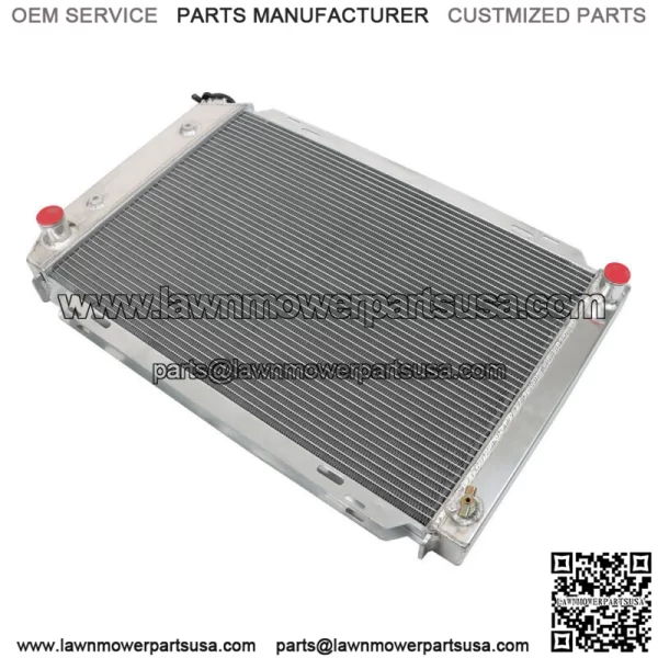 Radiator 3 Row Full Aluminum For 1980-1993 Ford Mustang 1980-1988 Mercury AT