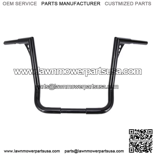 16" Rise Hanger Bar Handlebar For Harley Touring Electra Glide FLHT 82-2021 (For: Harley-Davidson)