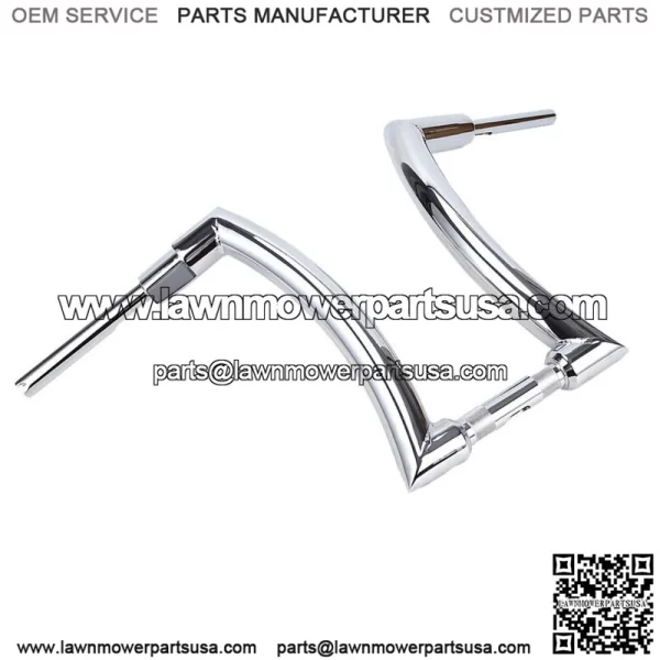 16" Rise 2" Hanger Handlebars For Harley Touring Dyna Sportster XL 883 1200 (For: Harley-Davidson)