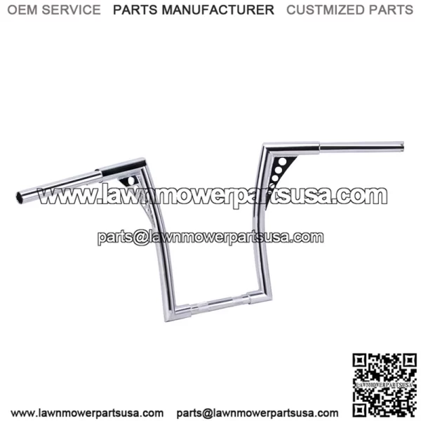 16" Rise Chrome Hangers Handlebar For Harley Dyna Sportster XL 883 1200