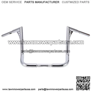 16" Rise Chrome Handlebars For Harley Touring Electra Glide 1982-2021