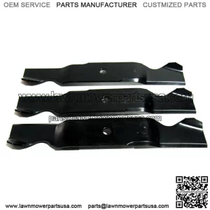 3 XHT BLADES FOR MTD CUB CADET 759-3820 759-3857 742-3013-0637 54" CUT 3"WI