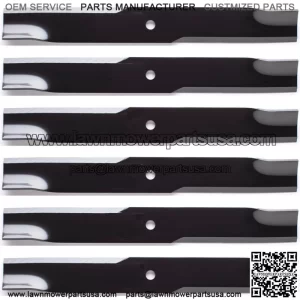 6PK 91-509 Heavy Duty Blades for 60" Dixie Chopper 112947, 30227-60