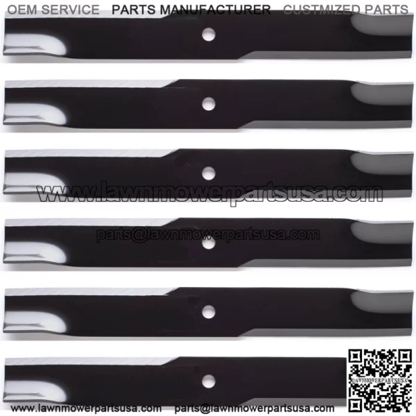 6PK 91-509 Heavy Duty Blades for 60" Dixie Chopper 112947, 30227-60