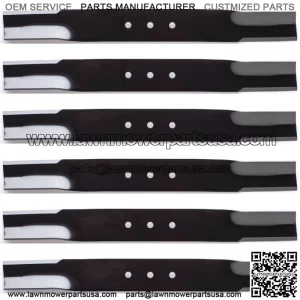 6PK 91-050 Replacement Blades for 60" Swisher 20186, 3293, 9004, 9037