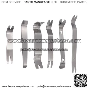 6x Clip Panel Dashboard Radio Interior Repair Steel Car Removal Pry Tool Parts (For: Ford F-150)