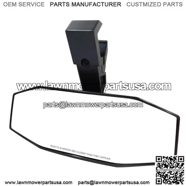 2014-2024 Kawasaki Mule Pro FX FXT DX DXT Teryx4 OEM Rear View Mirror 99994-1175 (For: More than one vehicle) - Image 2
