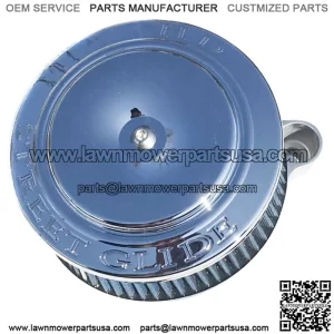 Raw Sucker High Flow Air Cleaner Intake Filter Chrome STREET GLIDE Cover Harley (For: Harley-Davidson)