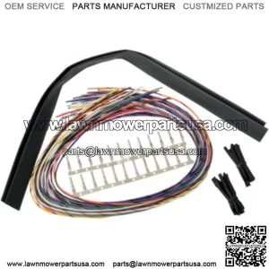 LA Choppers Handlebar Wire Extension Wiring Kit Harness Harley 2007-2013 FL (For: Harley-Davidson)
