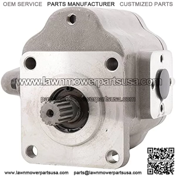 Complete Tractor 1401-1194 Hydraulic Pump Compatible With/Replacement For John Deere 110 Compact Loader Backhoe 3120 3203 3320 3520 3720 4105 4210 4310 4410 4510 4610 4710 Compact Tractor LVA11451 - Image 4