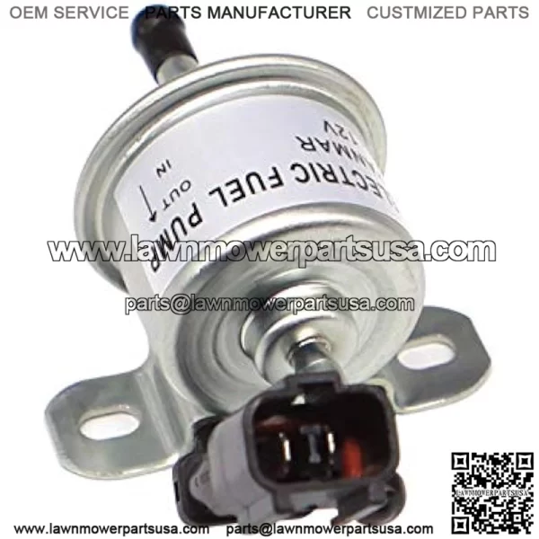 485510011 129612-52100 129412-52100 Fuel Pump with Black Plug 12V for John Deere 1023E 1026R 2027R 3038E 332 430 655 790 856 990 2020 2520 3203 3520 3720 4105 Yanmar 4TNV88 4TNV94 4TNV98 - Image 3