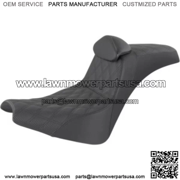 Saddlemen Pro Series SDC Performance Grip 2 Up Seat Backrest Harley Softail 18+ (For: Harley-Davidson)