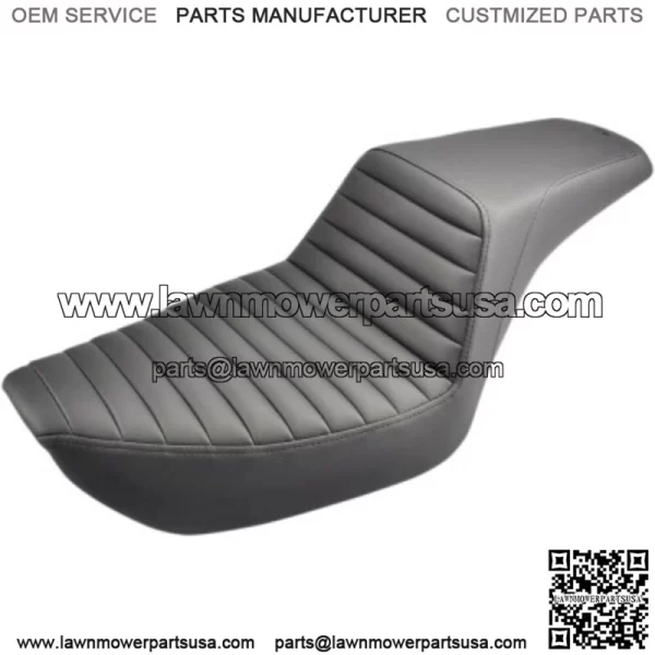 Saddlemen Step Up Black Tuck And Roll Stitch 2 Up Seat Harley 1996-2003 Dyna FXD (For: Harley-Davidson)