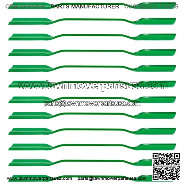502320 60" Deck Standard Blades for King Kutter RFM-60 RFM60 5' FM Finish Mowers - Image 4