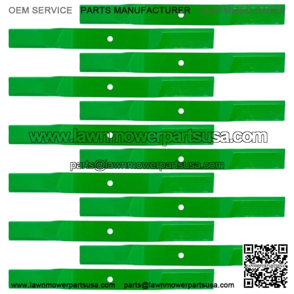 502320 60" Deck Standard Blades for King Kutter RFM-60 RFM60 5' FM Finish Mowers - Image 5